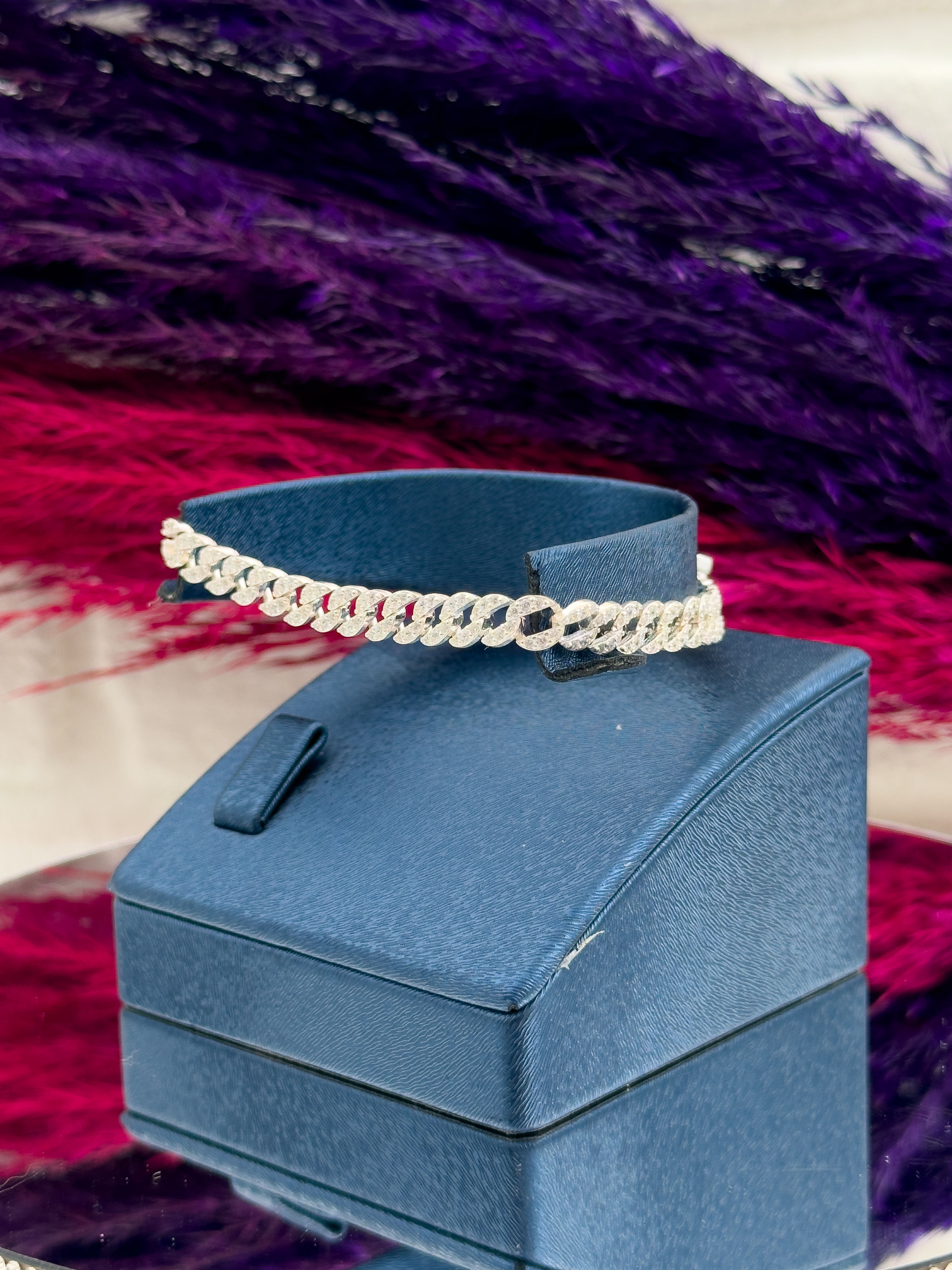 925 Ayar Gümüş Unisex Gurmet Modeli Şık Bileklik