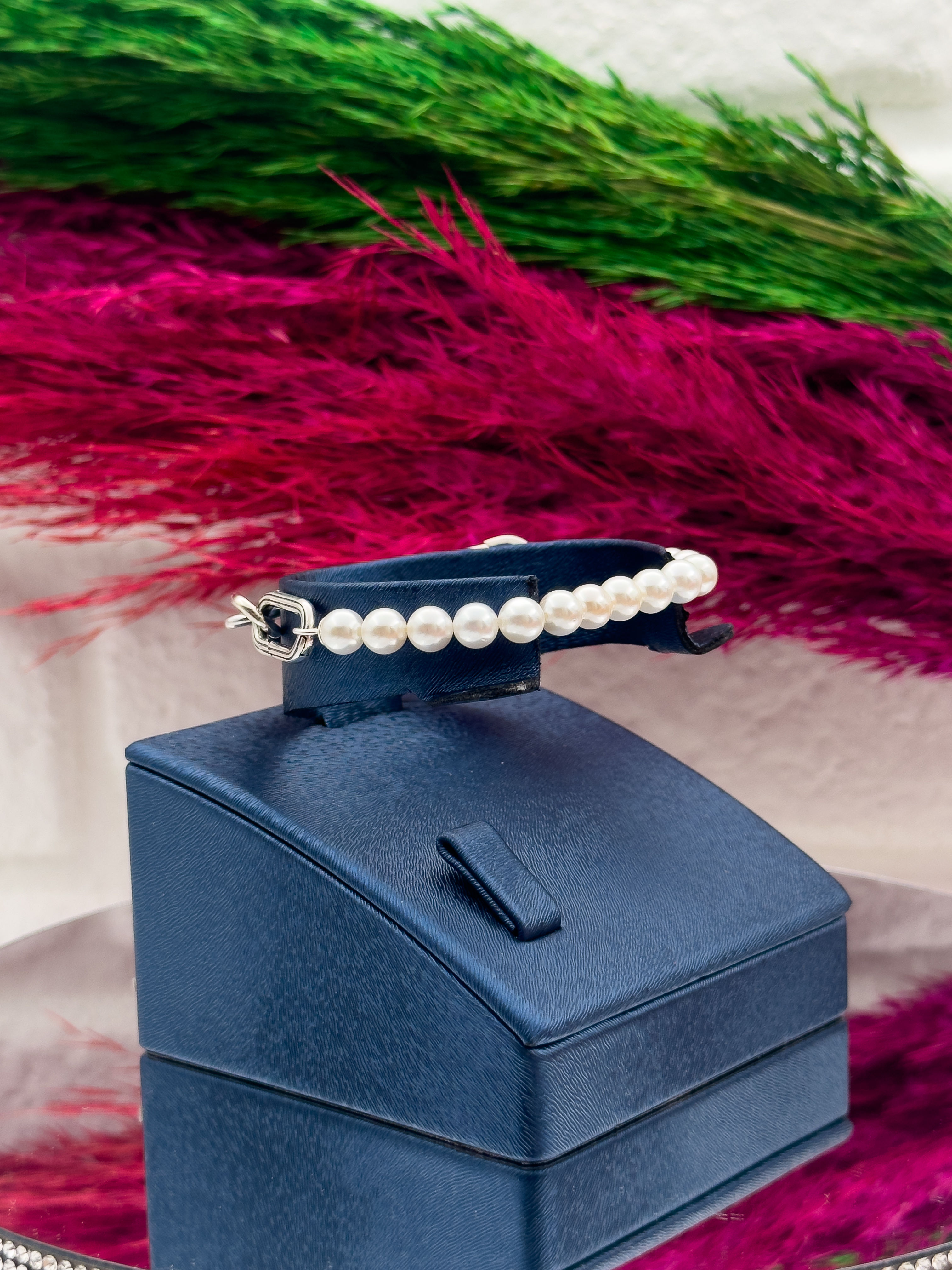 925 Ayar Gümüş İncili Spor Lüks Kadın Bileklik