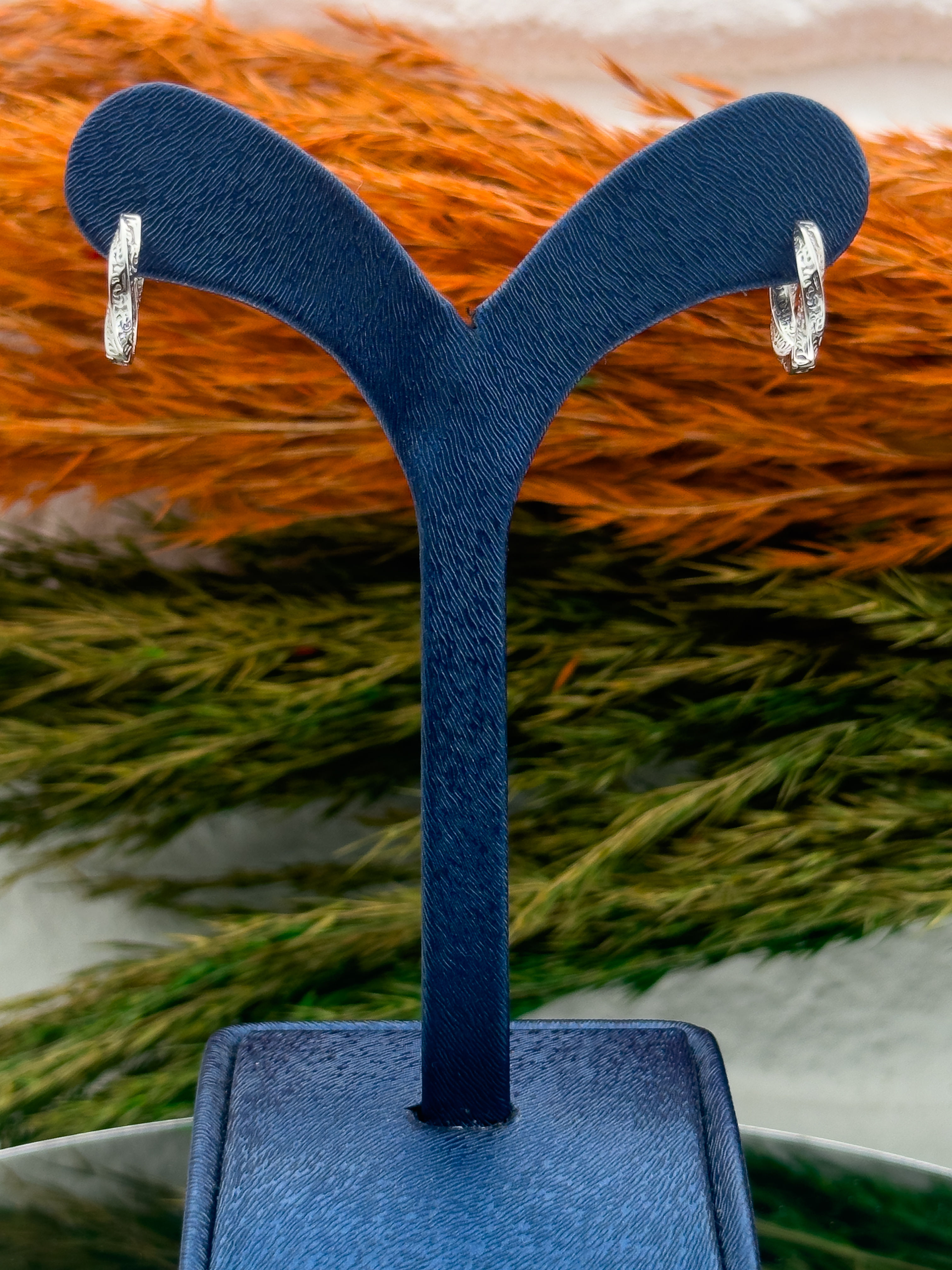 925 Ayar Gümüş Altın Modeli Özel Tasarım Trend Kadın Küpe