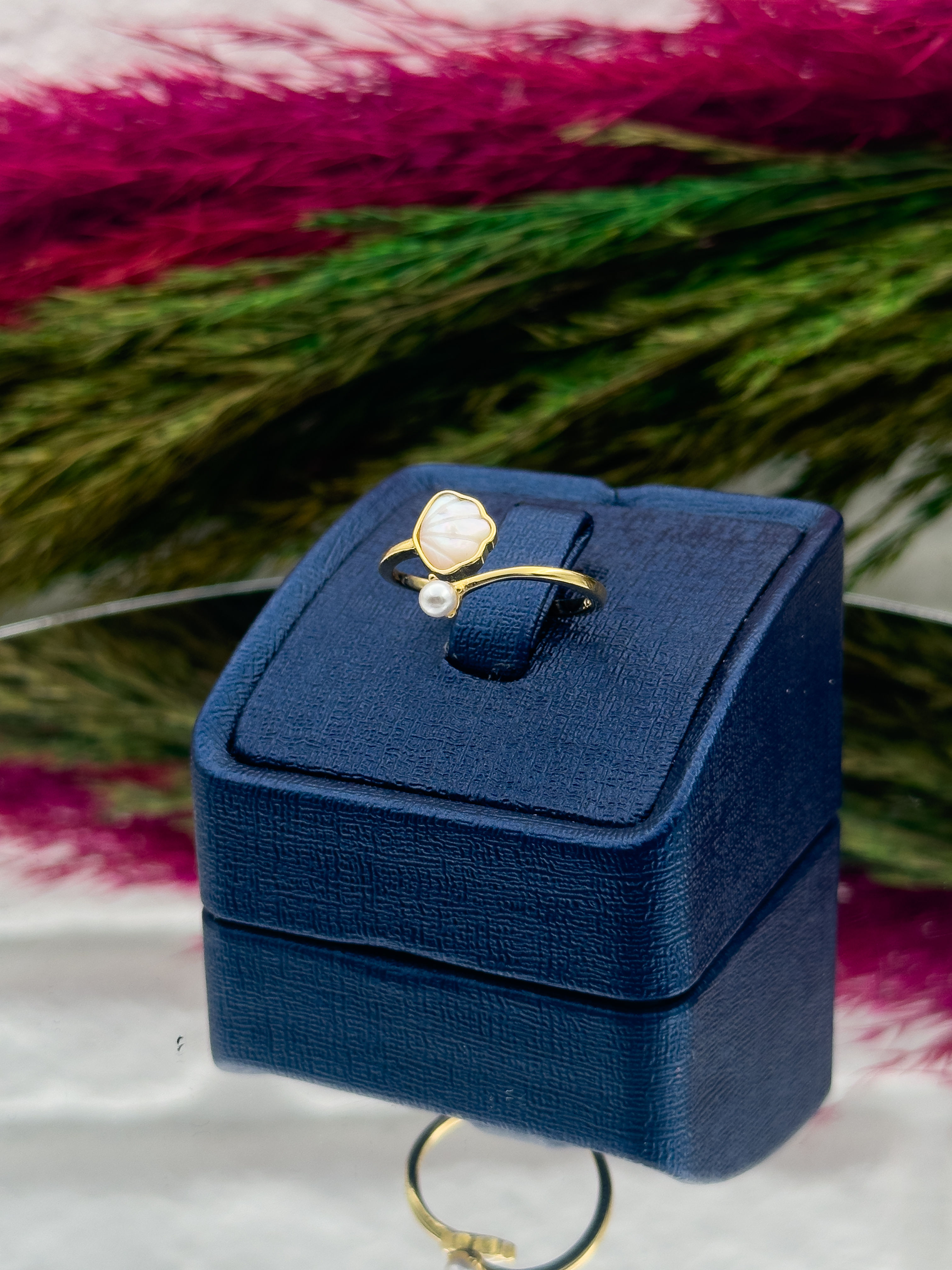 925 Ayar Gümüş Gold Renk Özel Üretim Spor Model Kadın Yüzük