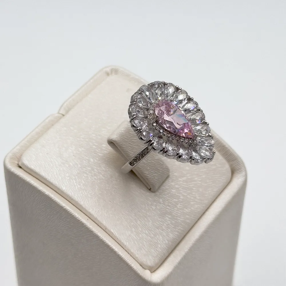 Damla Modeli Özel Seri Gümüş Yüzük