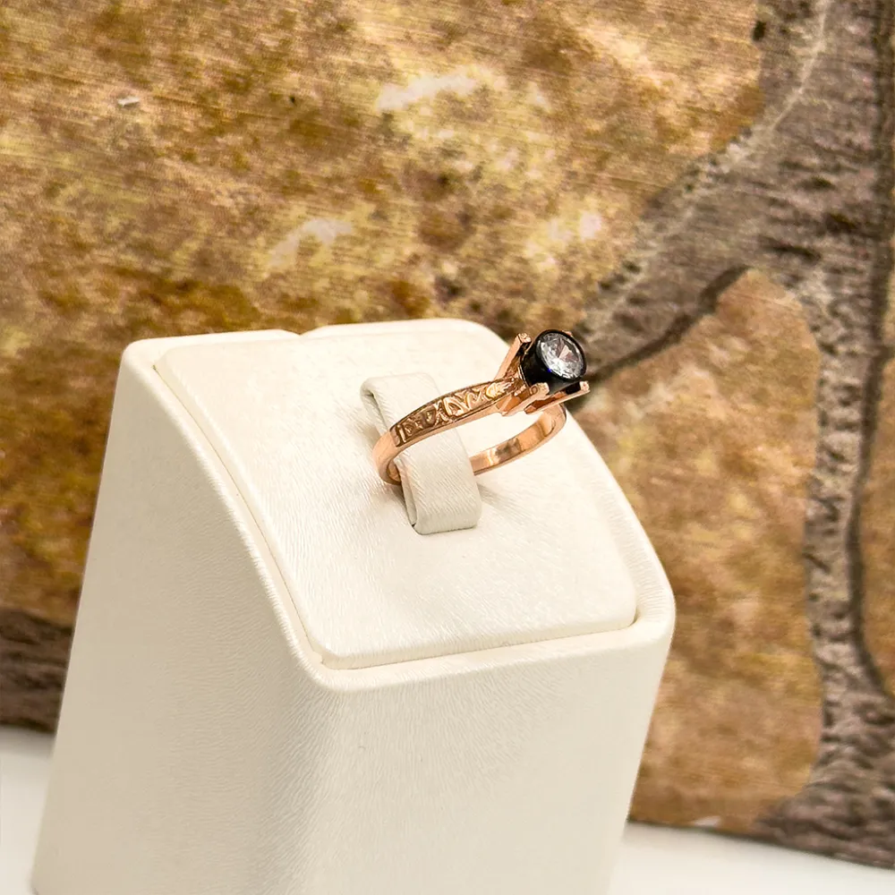 Elmas Montür Tektaş Gümüş Yüzük