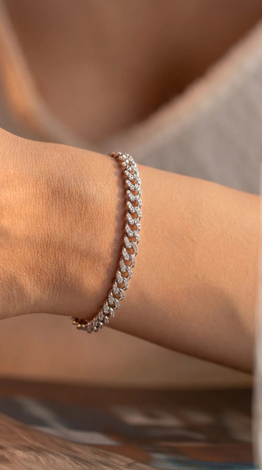 925 Ayar Gümüş Unisex Gurmet Modeli Şık Bileklik