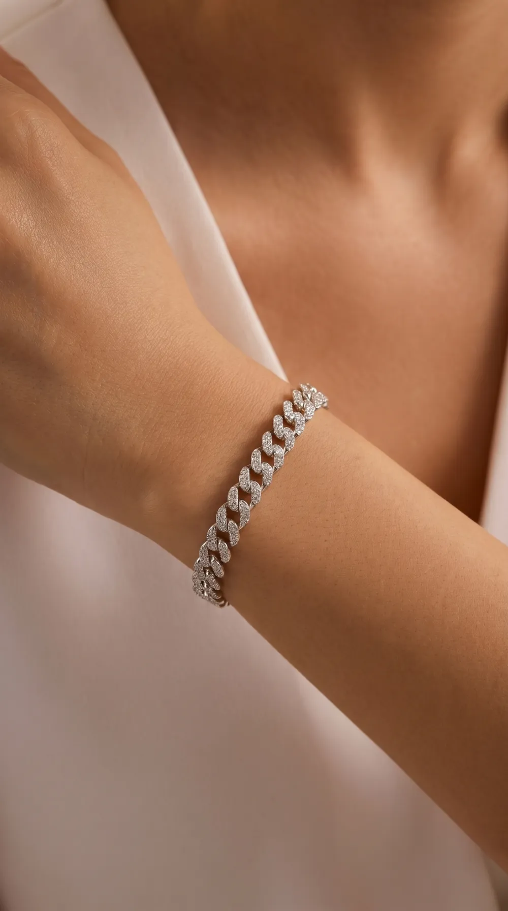 925 Ayar Gümüş Unisex Gurmet Modeli Şık Bileklik