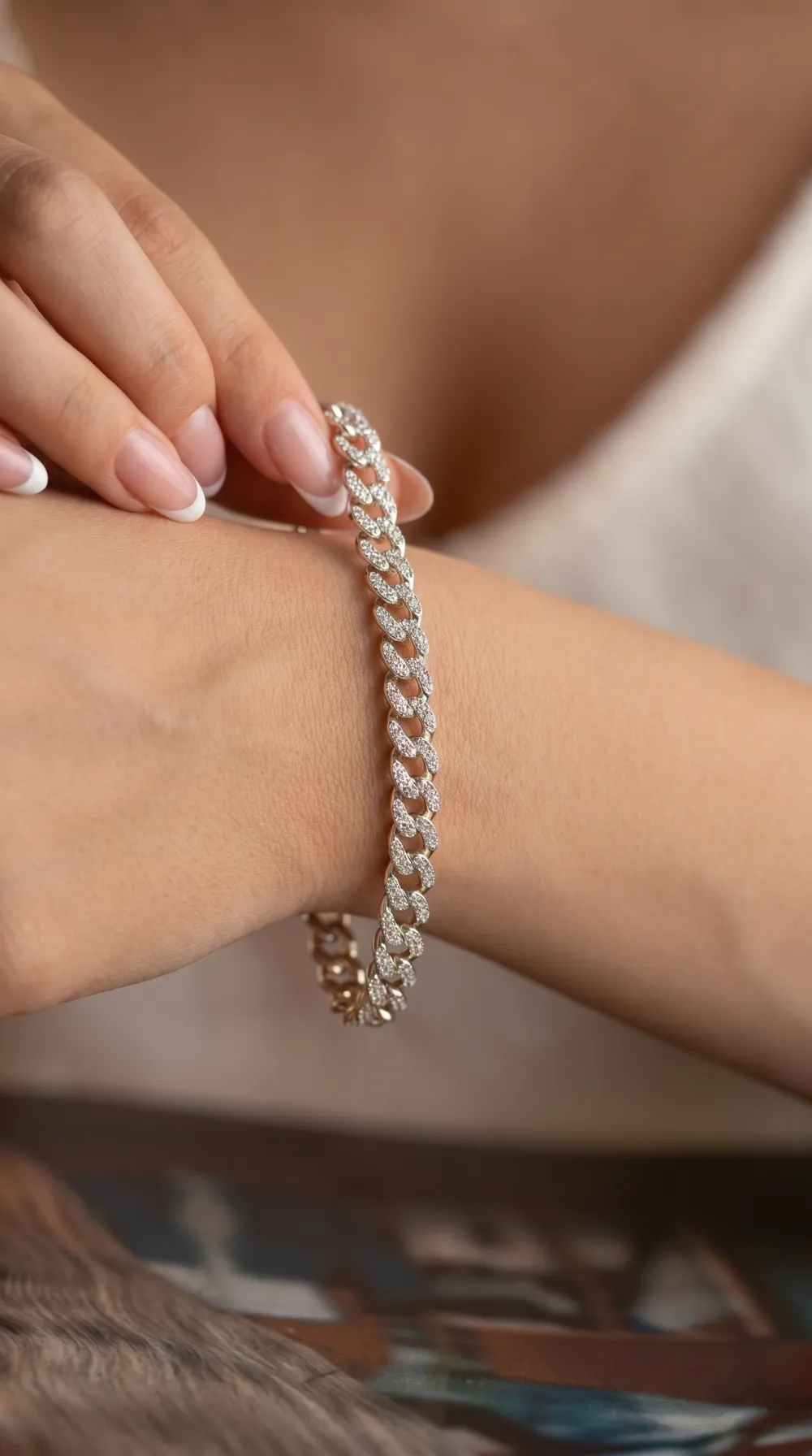 925 Ayar Gümüş Unisex Gurmet Modeli Şık Bileklik