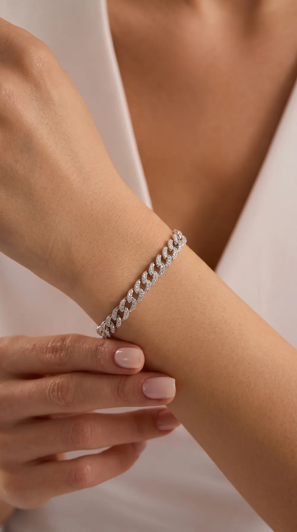 925 Ayar Gümüş Unisex Gurmet Modeli Şık Bileklik